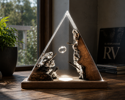Dark Lord Resin Lamp
