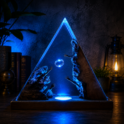 Dark Lord Resin Lamp
