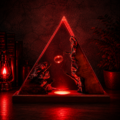 Dark Lord Resin Lamp